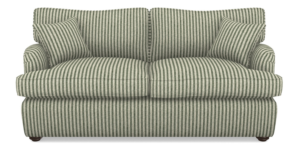 Product photograph of Alwinton Sofa Bed 3 Seater Sofa Bed In Cloth 22 - Pinstripe - Courgette from Sofas and Stuff Limited