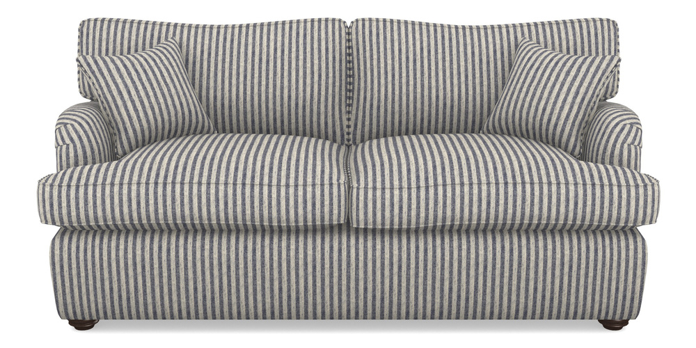 Product photograph of Alwinton Sofa Bed 3 Seater Sofa Bed In Cloth 22 - Pinstripe - Deep Water from Sofas and Stuff Limited