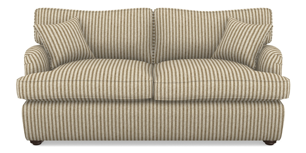 Product photograph of Alwinton Sofa Bed 3 Seater Sofa Bed In Cloth 22 - Pinstripe - Fallen Leaf from Sofas and Stuff Limited