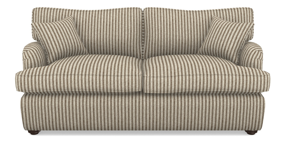 Product photograph of Alwinton Sofa Bed 3 Seater Sofa Bed In Cloth 22 - Pinstripe - Peat from Sofas and Stuff Limited