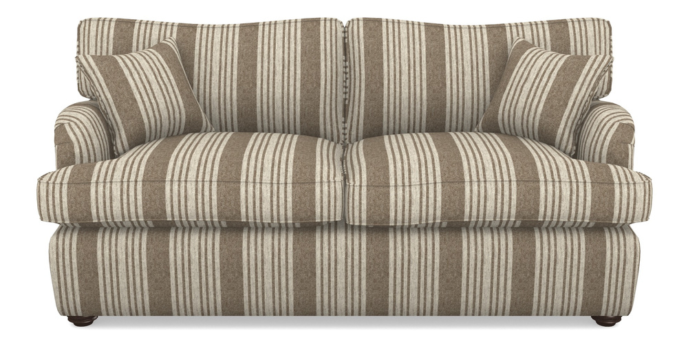 Product photograph of Alwinton Sofa Bed 3 Seater Sofa Bed In Cloth 22 - Bayadere - Peat from Sofas and Stuff Limited