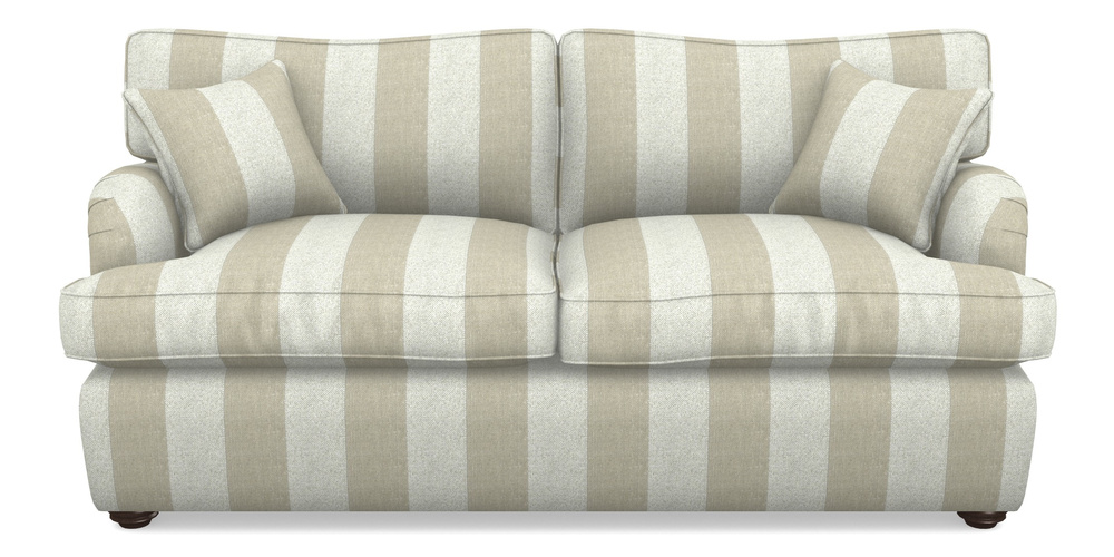 Product photograph of Alwinton Sofa Bed 3 Seater Sofa Bed In Dovedale Linen Stripe - Chalk from Sofas and Stuff Limited