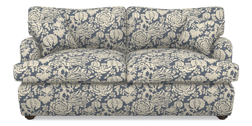 Product photograph of Alwinton Sofa Bed 3 Seater Sofa Bed In V A Brompton Collection - Flowering Kale - Midnight Blue from Sofas and Stuff Limited