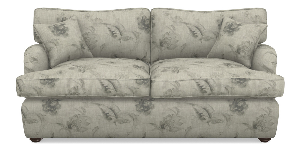 Product photograph of Alwinton Sofa Bed 3 Seater Sofa Bed In Floral Linen - Lela Mystery Oat Sepia from Sofas and Stuff Limited