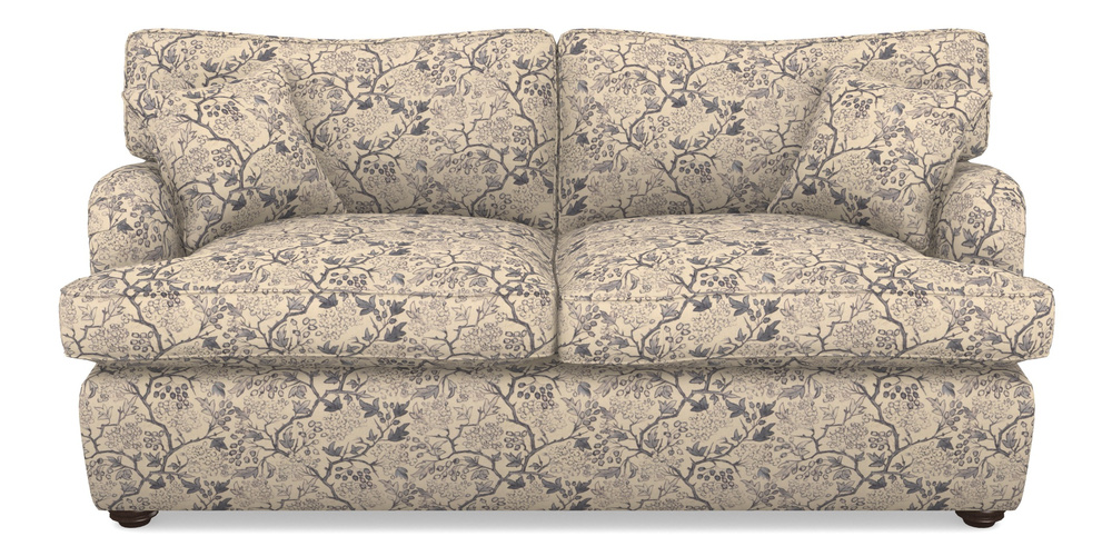 Product photograph of Alwinton Sofa Bed 3 Seater Sofa Bed In Rhs Collection - Gertrude Jekyll Linen Cotton Blend - Navy from Sofas and Stuff Limited