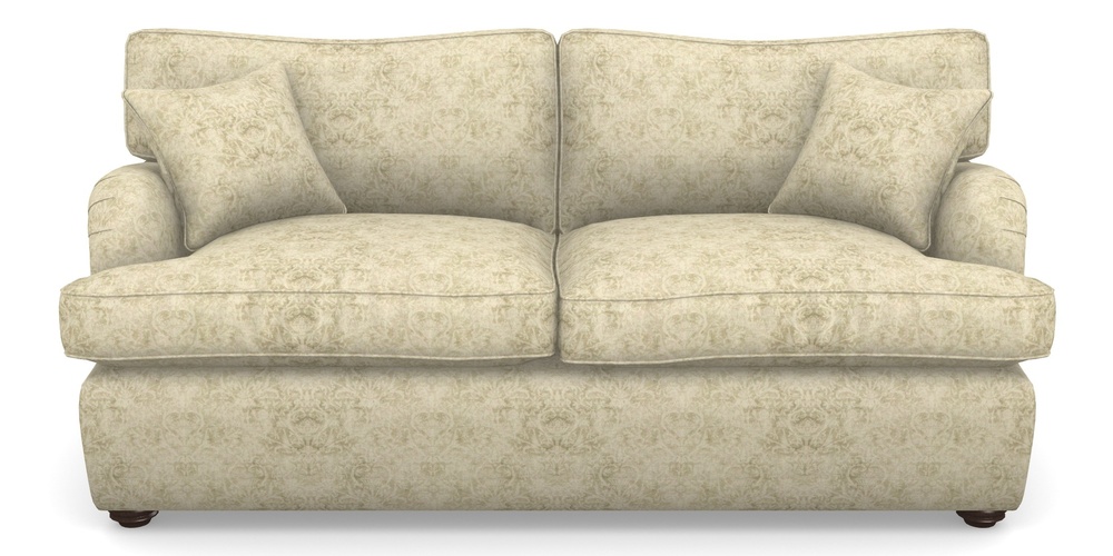 Product photograph of Alwinton Sofa Bed 3 Seater Sofa Bed In Grace Linen - Olive from Sofas and Stuff Limited