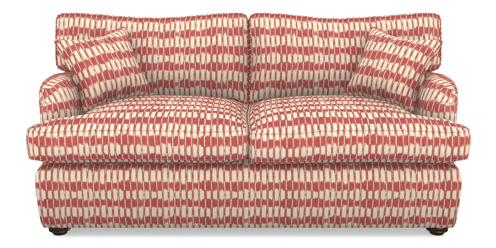 Product photograph of Alwinton Sofa Bed 3 Seater Sofa Bed In V A Brompton Collection - Ikat - Chilli from Sofas and Stuff Limited