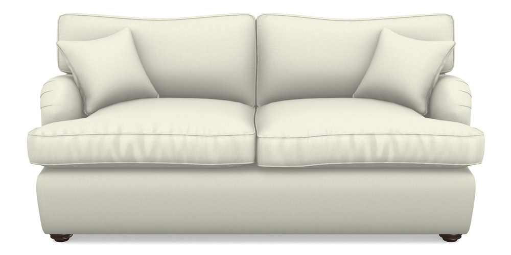 Product photograph of Alwinton Sofa Bed 3 Seater Sofa Bed In Plain Linen Cotton - Meringue from Sofas and Stuff Limited