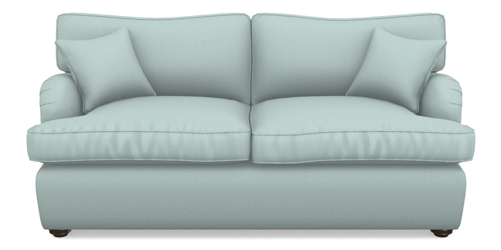 Product photograph of Alwinton Sofa Bed 3 Seater Sofa Bed In Plain Linen Cotton - Robins Egg from Sofas and Stuff Limited