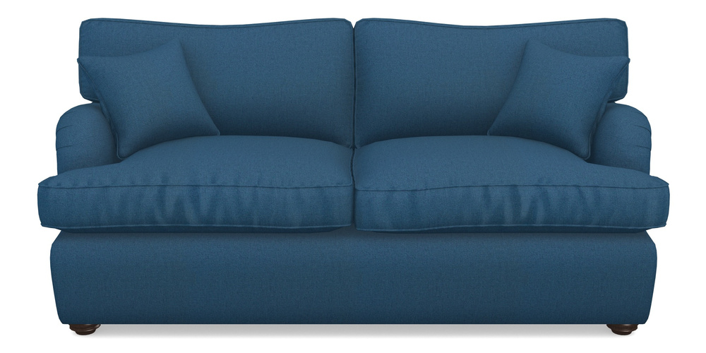 Product photograph of Alwinton Sofa Bed 3 Seater Sofa Bed In Plain Linen Cotton - Royal Blue from Sofas and Stuff Limited