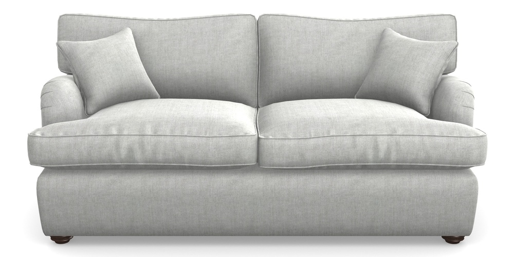 Product photograph of Alwinton Sofa Bed 3 Seater Sofa Bed In Super Soft Velvet - Silver from Sofas and Stuff Limited