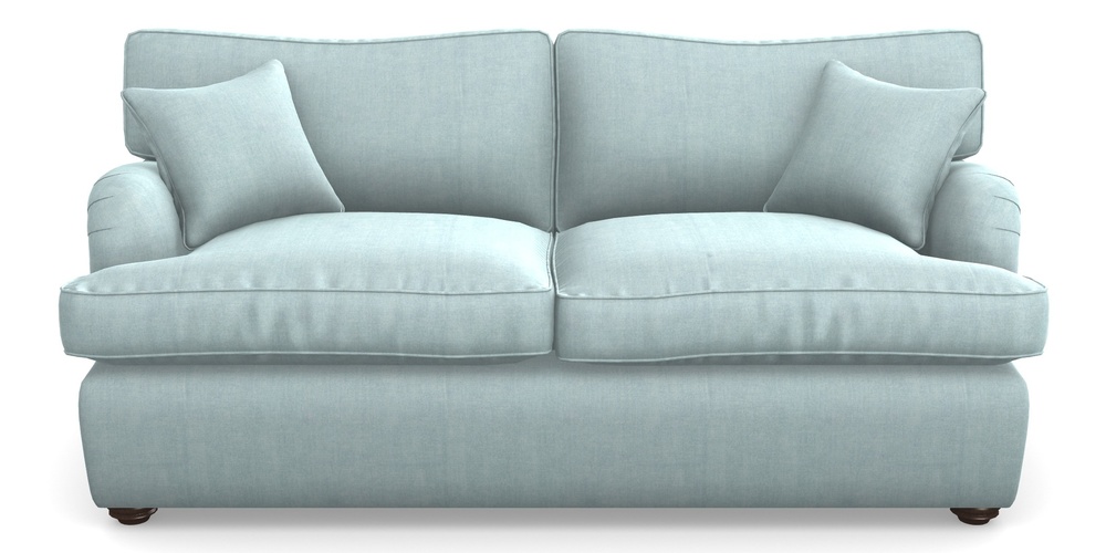 Product photograph of Alwinton Sofa Bed 3 Seater Sofa Bed In Super Soft Velvet - Sky from Sofas and Stuff Limited