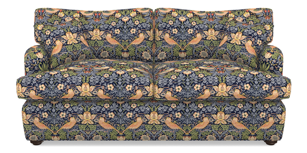 Product photograph of Alwinton Sofa Bed 3 Seater Sofa Bed In William Morris Collection - Strawberry Thief - Indigo Mineral from Sofas and Stuff Limited