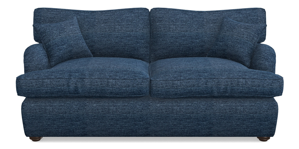 Product photograph of Alwinton Sofa Bed 3 Seater Sofa Bed In Textured Velvet - Denim from Sofas and Stuff Limited