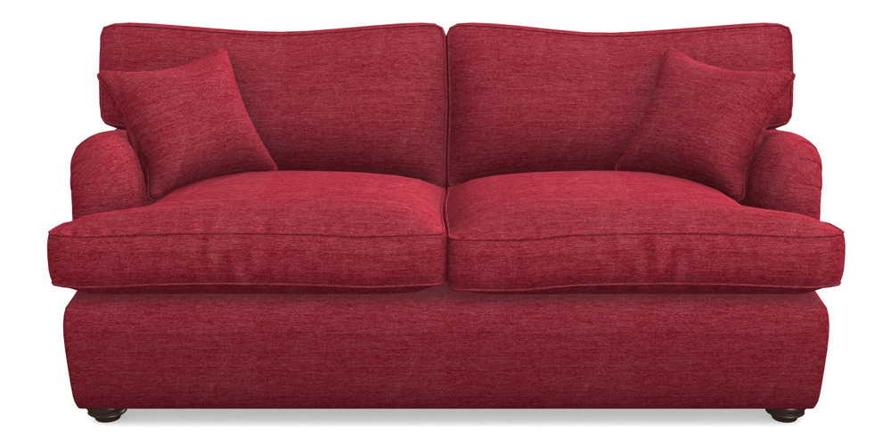 Product photograph of Alwinton Sofa Bed 3 Seater Sofa Bed In Textured Velvet - Firebrick from Sofas and Stuff Limited