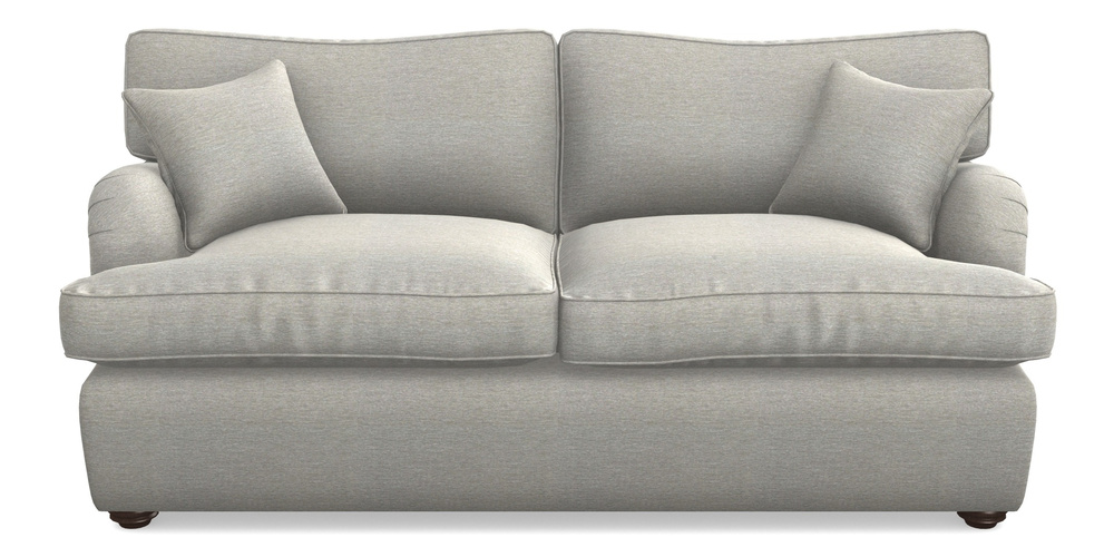 Product photograph of Alwinton Sofa Bed 3 Seater Sofa Bed In Textured Velvet - Silver from Sofas and Stuff Limited