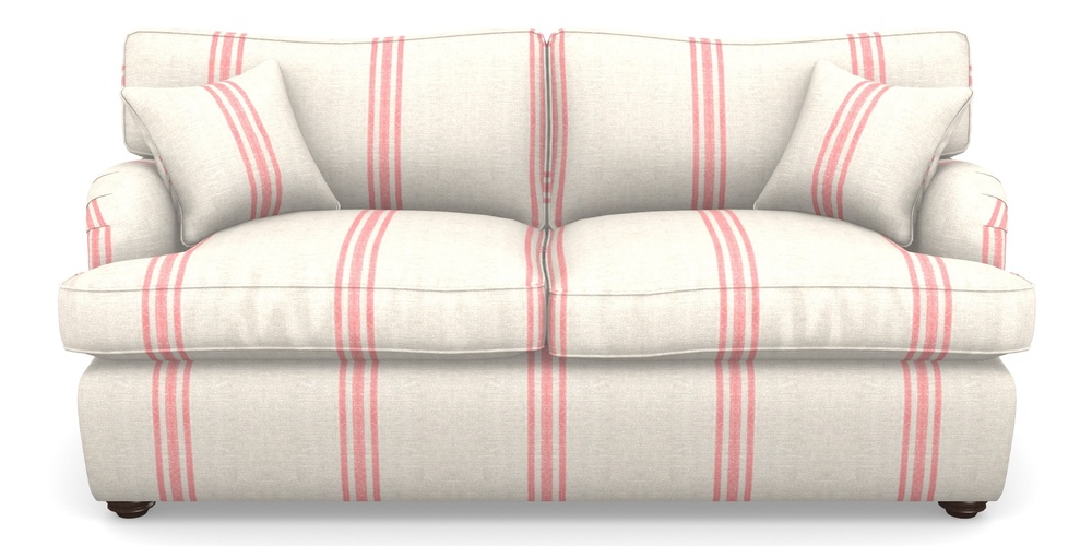 Product photograph of Alwinton Sofa Bed 3 Seater Sofa Bed In Walloon Linen - Red from Sofas and Stuff Limited