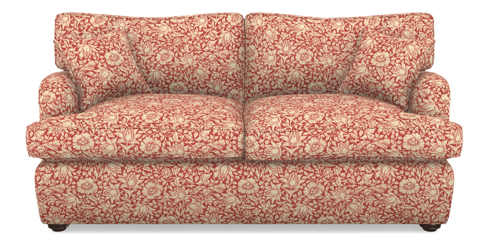 Product photograph of Alwinton Sofa Bed 3 Seater Sofa Bed In William Morris Collection - Mallow - Madder from Sofas and Stuff Limited