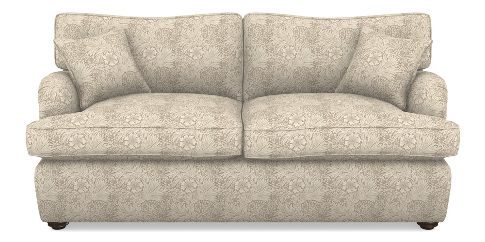 Product photograph of Alwinton Sofa Bed 3 Seater Sofa Bed In William Morris Collection - Marigold - Linen Ivory from Sofas and Stuff Limited