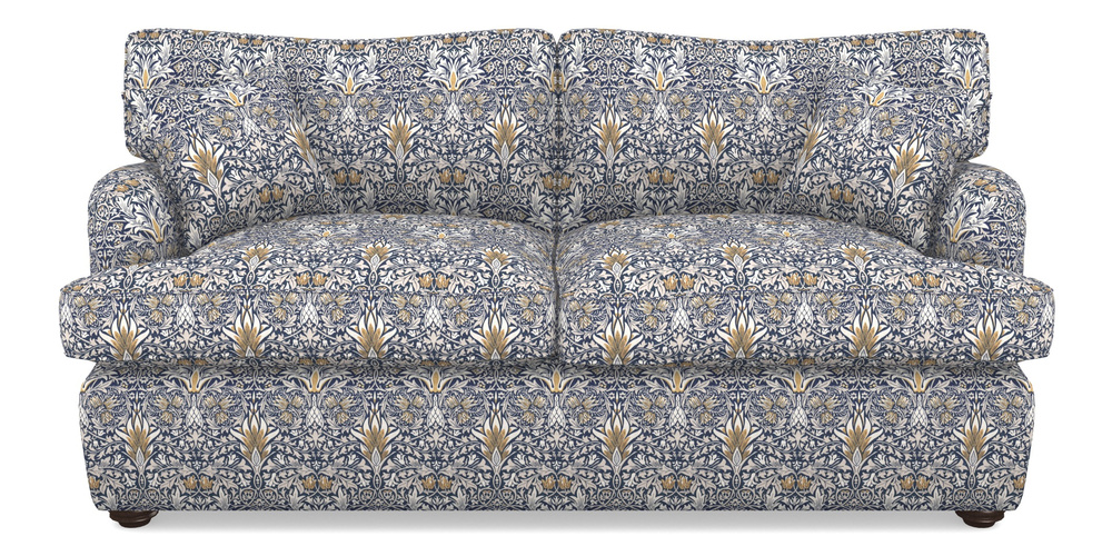 Product photograph of Alwinton Sofa Bed 3 Seater Sofa Bed In William Morris Collection - Snakeshead - Indigo Hemp from Sofas and Stuff Limited