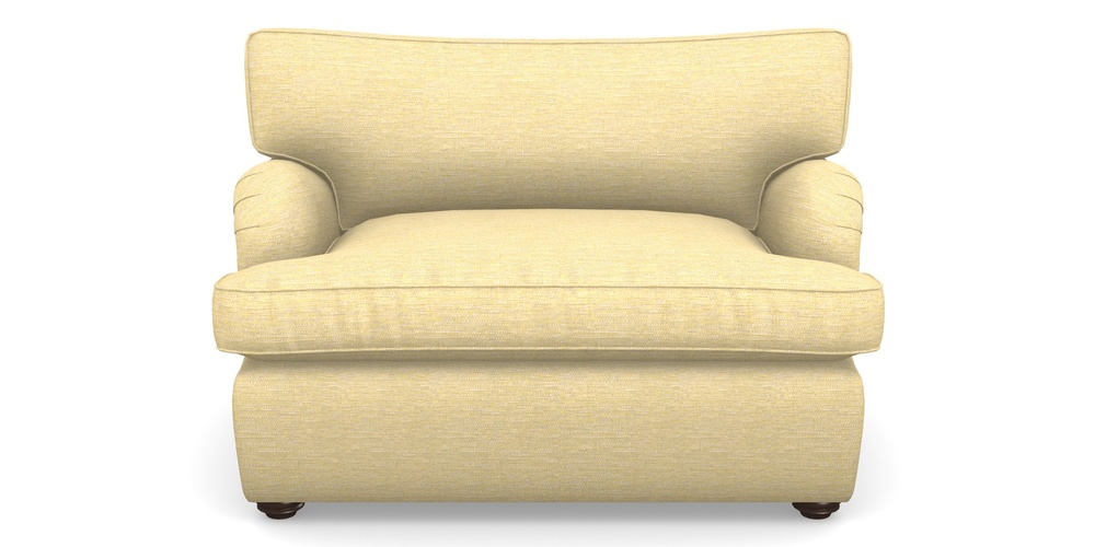 Product photograph of Alwinton Sofa Bed Snuggler Sofa Bed In Aqua Clean Hove - Lemon from Sofas and Stuff Limited