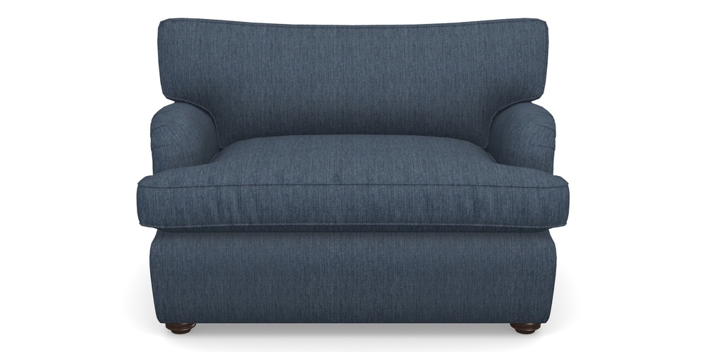 Product photograph of Alwinton Sofa Bed Snuggler Sofa Bed In Aqua Clean Tenby - Navy from Sofas and Stuff Limited
