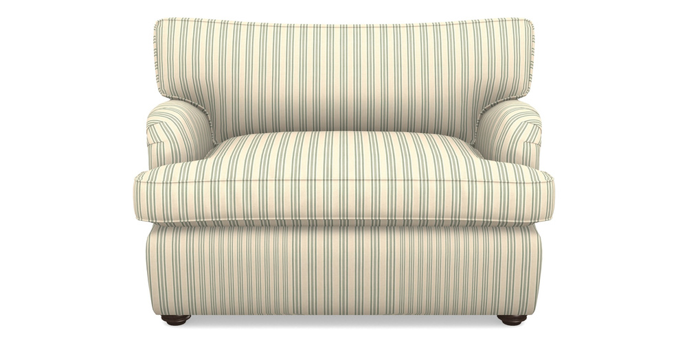 Product photograph of Alwinton Sofa Bed Snuggler Sofa Bed In Cloth 22 - Racing Stripes Ayr - Mint from Sofas and Stuff Limited