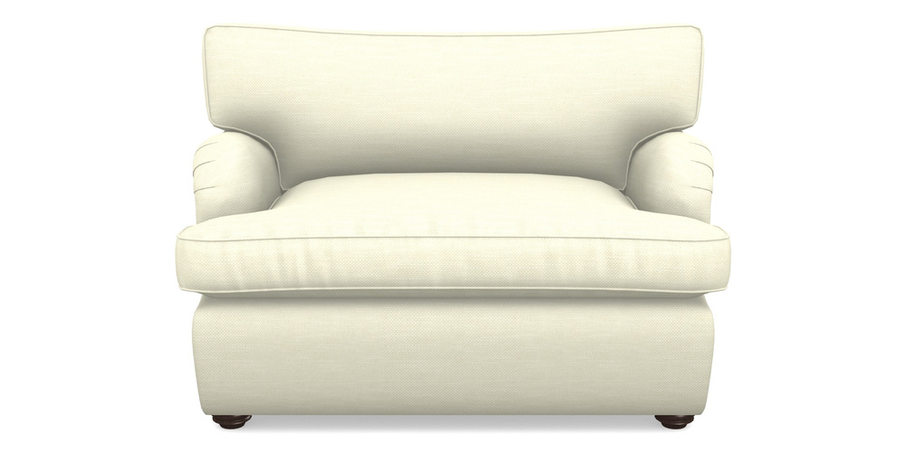 Product photograph of Alwinton Sofa Bed Snuggler Sofa Bed In Basket Weave - Cream from Sofas and Stuff Limited