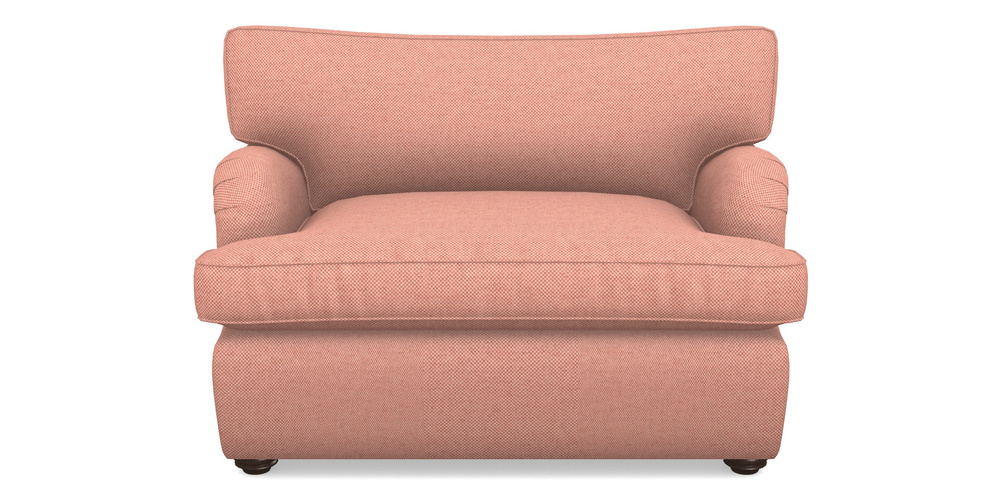 Product photograph of Alwinton Sofa Bed Snuggler Sofa Bed In Basket Weave - Peony from Sofas and Stuff Limited