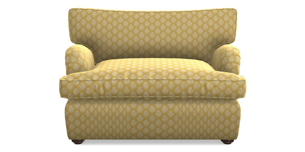 Product photograph of Alwinton Sofa Bed Snuggler Sofa Bed In Cloth 21 - Coral 1 - Canary from Sofas and Stuff Limited