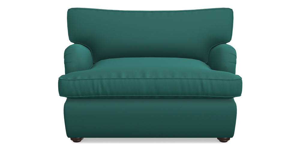 Product photograph of Alwinton Sofa Bed Snuggler Sofa Bed In Clever Glossy Velvet - Kingfisher from Sofas and Stuff Limited