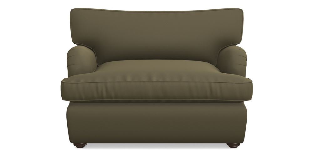 Product photograph of Alwinton Sofa Bed Snuggler Sofa Bed In Clever Glossy Velvet - Sherwood from Sofas and Stuff Limited