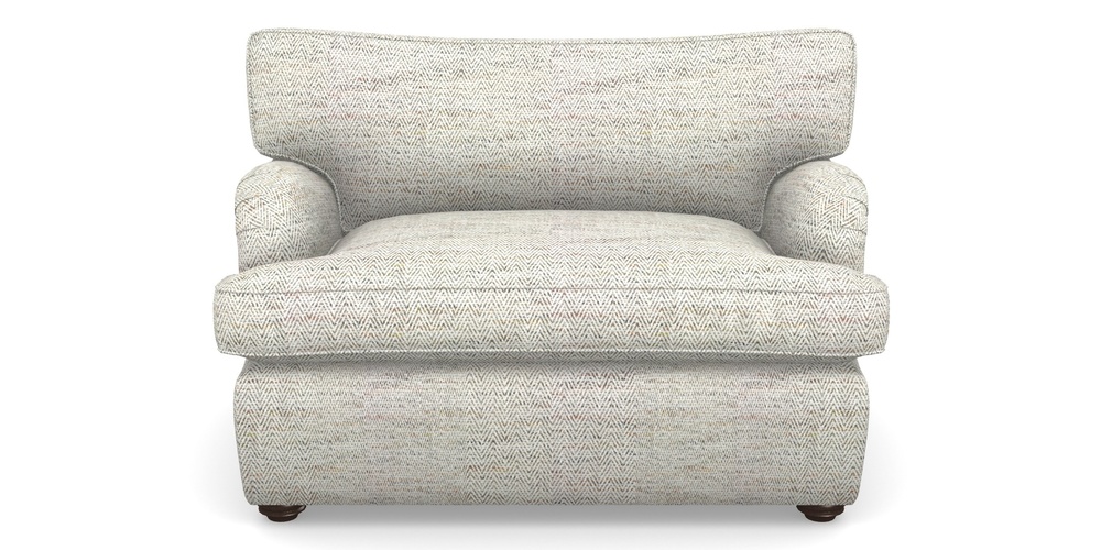 Product photograph of Alwinton Sofa Bed Snuggler Sofa Bed In Chunky Herringbone - Chunky Herringbone Natural from Sofas and Stuff Limited