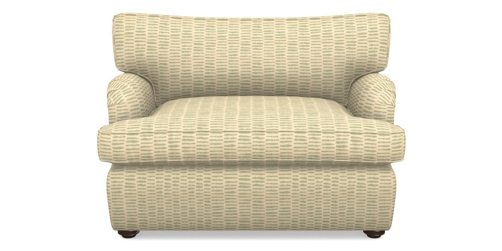 Product photograph of Alwinton Sofa Bed Snuggler Sofa Bed In Cloth 18 - Daub - Fennel from Sofas and Stuff Limited