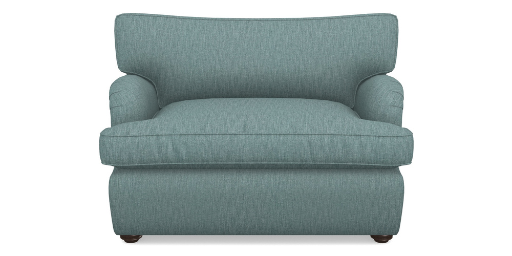Product photograph of Alwinton Sofa Bed Snuggler Sofa Bed In Clever Cotton Mix - Teal from Sofas and Stuff Limited
