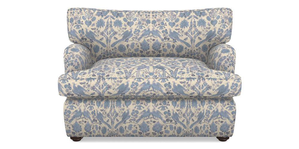 Product photograph of Alwinton Sofa Bed Snuggler Sofa Bed In V A Brompton Collection - Coromandel - Morning Blue from Sofas and Stuff Limited