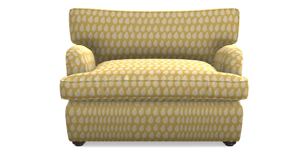 Product photograph of Alwinton Sofa Bed Snuggler Sofa Bed In Cloth 21 - Oak Leaf - Canary from Sofas and Stuff Limited