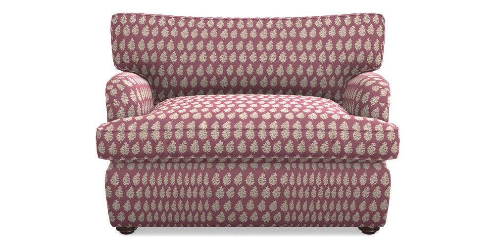 Product photograph of Alwinton Sofa Bed Snuggler Sofa Bed In Cloth 21 - Oak Leaf - Cassis from Sofas and Stuff Limited