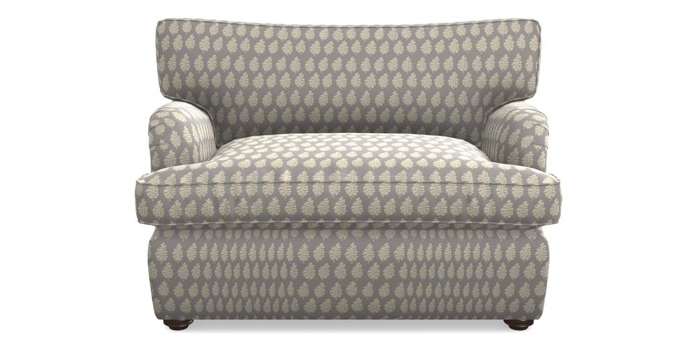 Product photograph of Alwinton Sofa Bed Snuggler Sofa Bed In Cloth 21 - Oak Leaf - Magnesium from Sofas and Stuff Limited