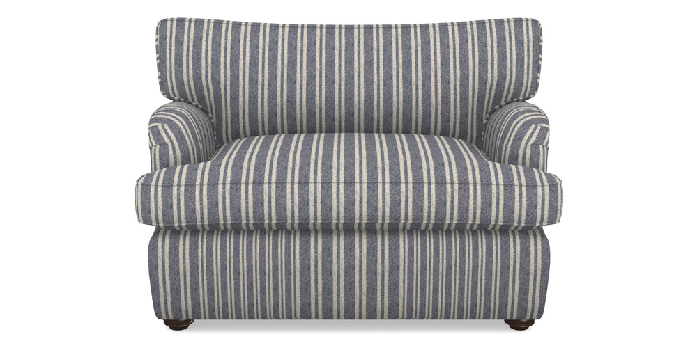 Product photograph of Alwinton Sofa Bed Snuggler Sofa Bed In Cloth 22 - Barcode - Deep Water from Sofas and Stuff Limited