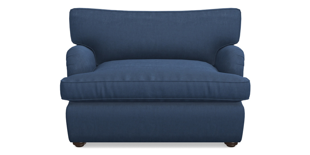 Product photograph of Alwinton Sofa Bed Snuggler Sofa Bed In Clever Tough And Eco Velvet - Agean from Sofas and Stuff Limited