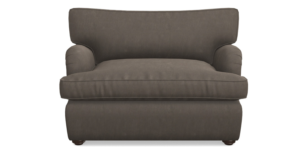 Product photograph of Alwinton Sofa Bed Snuggler Sofa Bed In Clever Tough And Eco Velvet - Chrome from Sofas and Stuff Limited