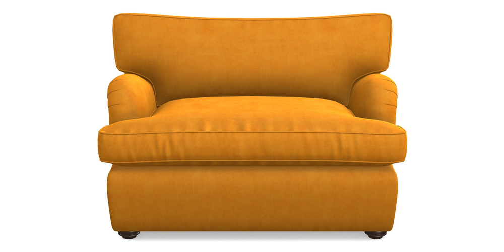 Product photograph of Alwinton Sofa Bed Snuggler Sofa Bed In Clever Tough And Eco Velvet - Spice from Sofas and Stuff Limited