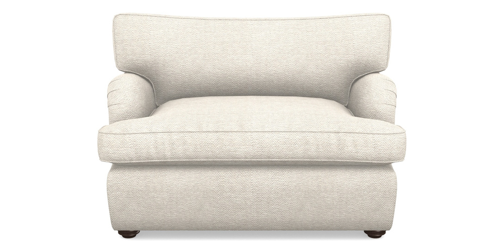 Product photograph of Alwinton Sofa Bed Snuggler Sofa Bed In Dundee Herringbone - Linen from Sofas and Stuff Limited