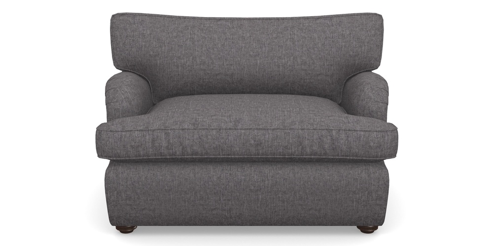 Product photograph of Alwinton Sofa Bed Snuggler Sofa Bed In Easy Clean Plain - Ash from Sofas and Stuff Limited
