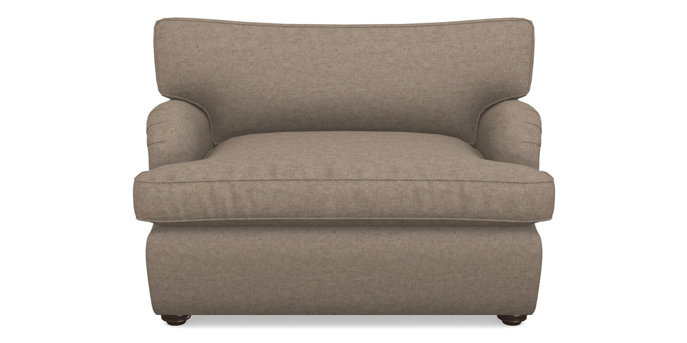 Product photograph of Alwinton Sofa Bed Snuggler Sofa Bed In Easy Clean Plain - Camel from Sofas and Stuff Limited