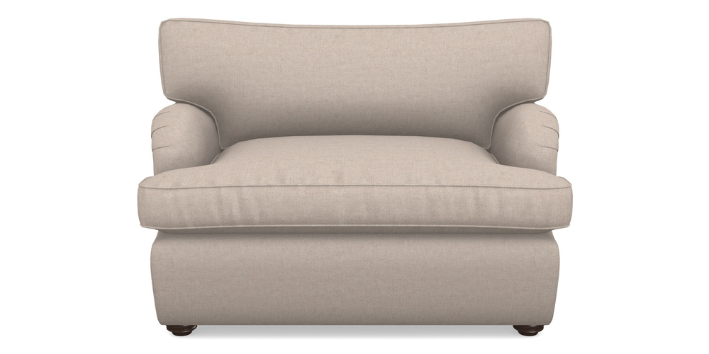 Product photograph of Alwinton Sofa Bed Snuggler Sofa Bed In Easy Clean Plain - Cream from Sofas and Stuff Limited