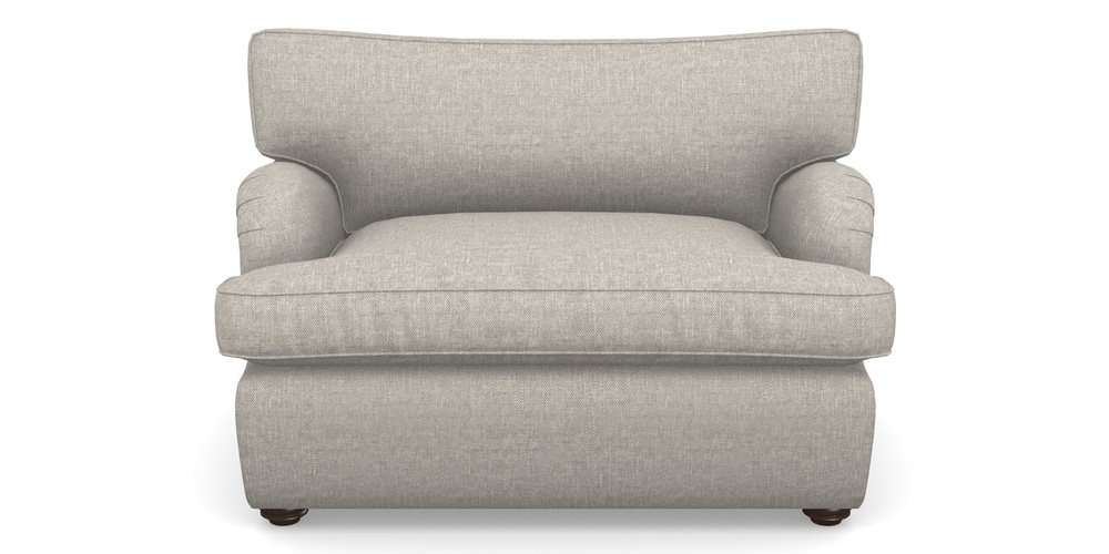 Product photograph of Alwinton Sofa Bed Snuggler Sofa Bed In Easy Clean Plain - Dove from Sofas and Stuff Limited