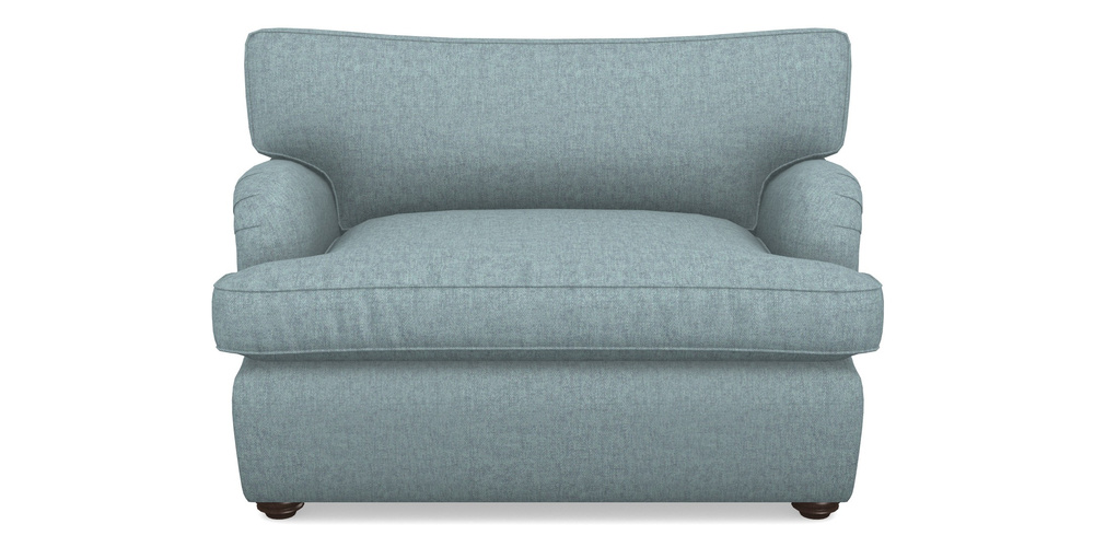 Product photograph of Alwinton Sofa Bed Snuggler Sofa Bed In Easy Clean Plain - Polar from Sofas and Stuff Limited