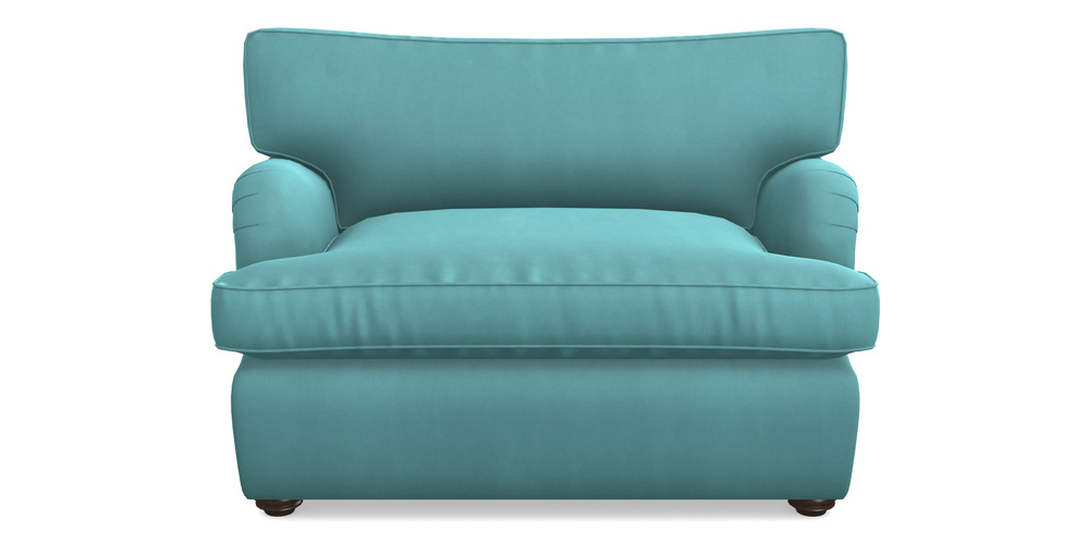 Product photograph of Alwinton Sofa Bed Snuggler Sofa Bed In House Clever Velvet - Duck Egg from Sofas and Stuff Limited